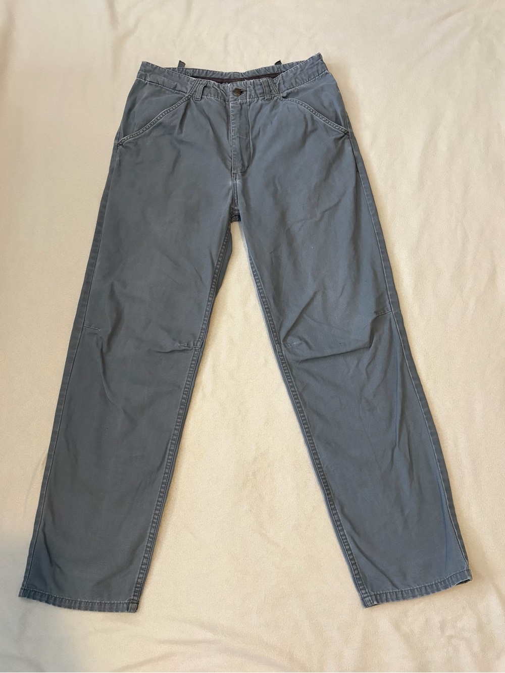 Harley-Davidson Gray Canvas Utility Pants Mens 33x30